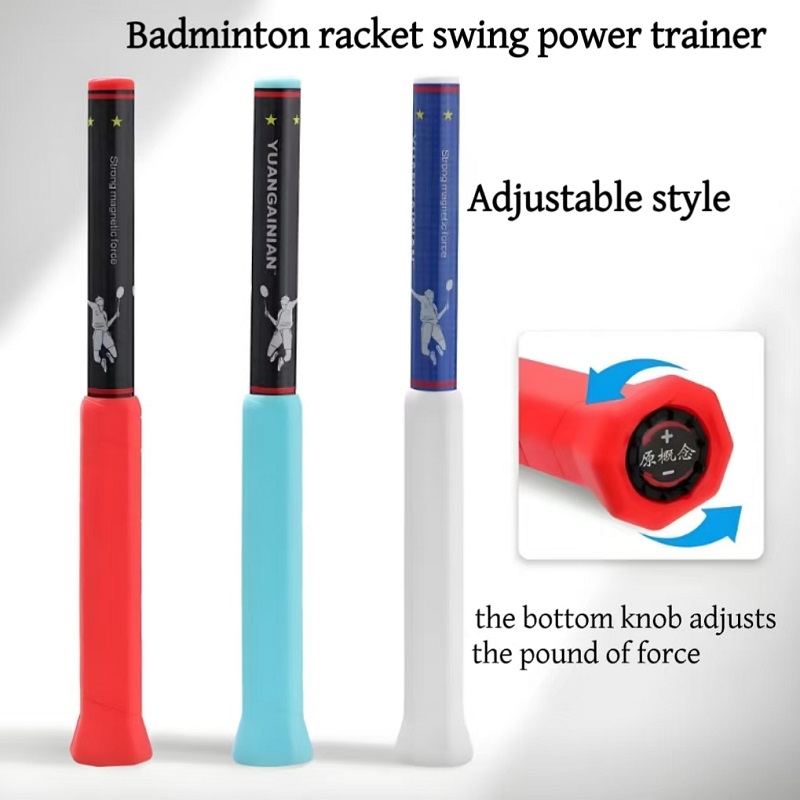 Badminton Grip - Darmowy Regulowany Trener Uderzeń Badmintonowych z