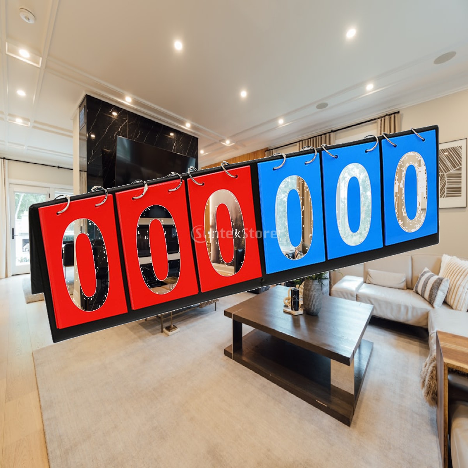 Scoreboard Digital - Przenośna tablica wyników sportowych z 6