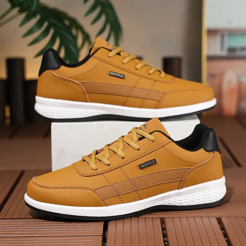 Skórzane buty męskie PU, sneak – Badminton Shoes Men recenzja i cena