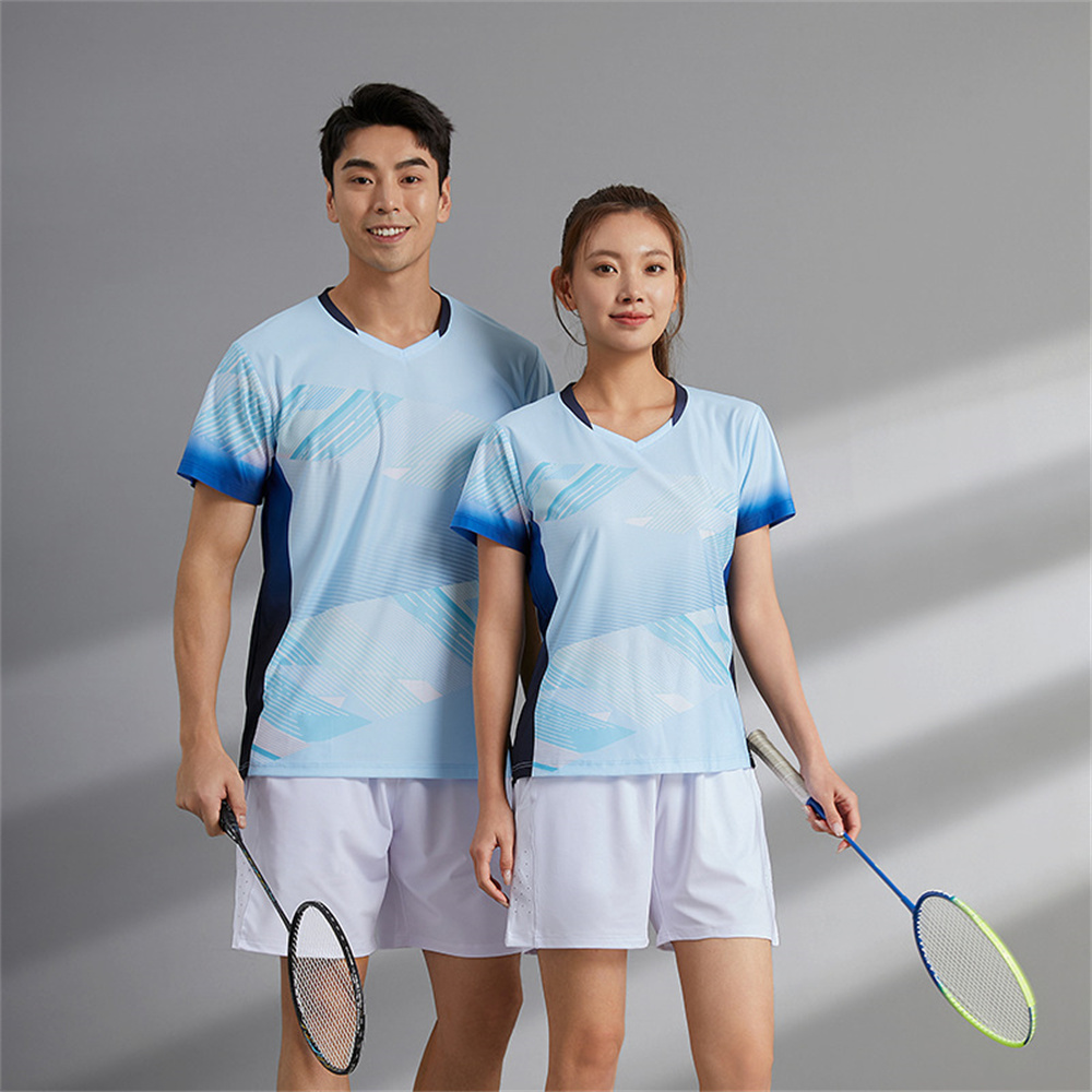 Męskie koszulki do badmintona  – Badminton Shuttlecock recenzja i cena