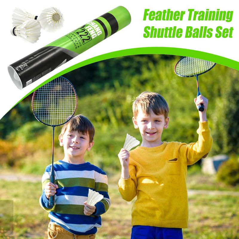 12 szt. Wytrzymałe lotki do ba – Feather Shuttlecock recenzja i cena