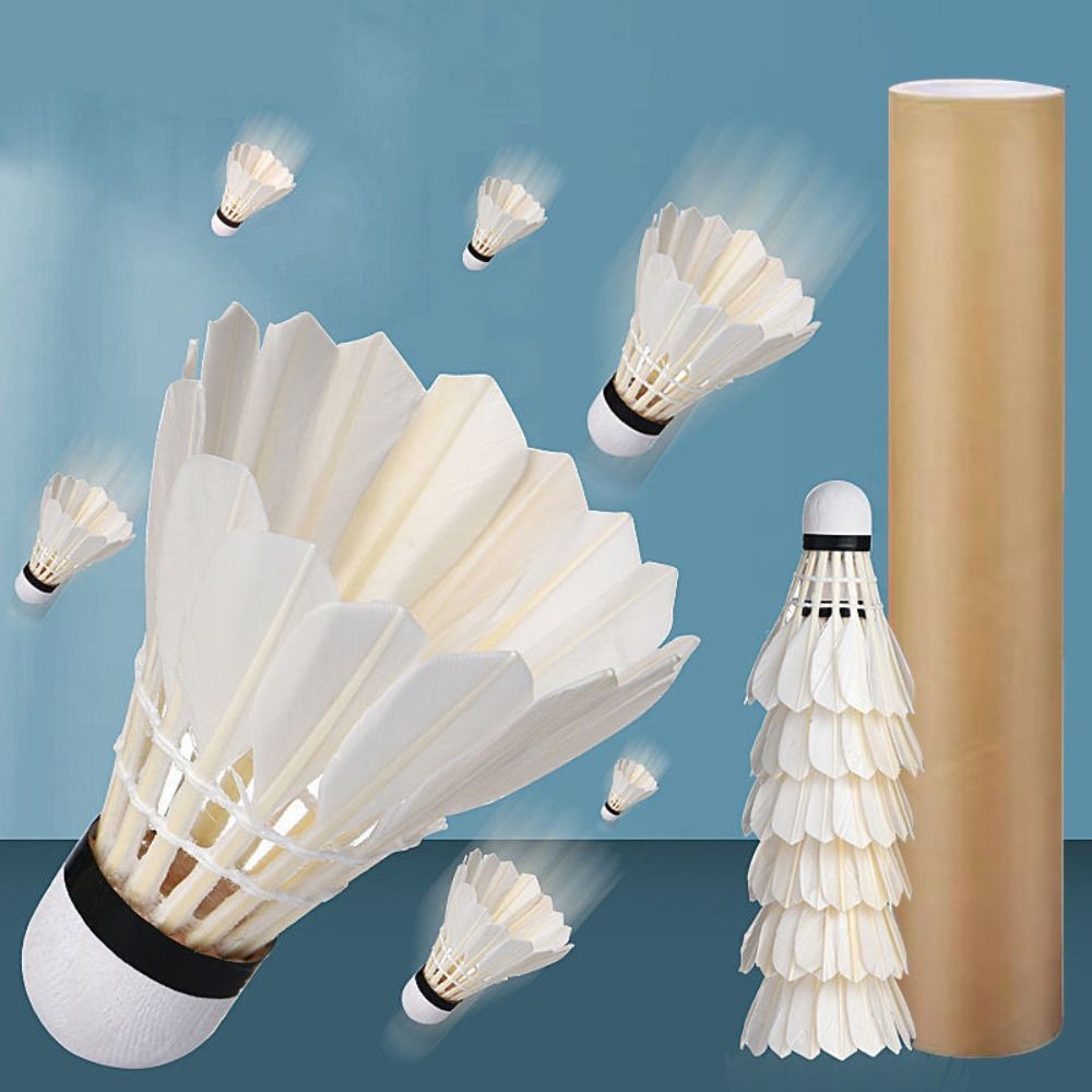 Nowe białe lotki do badmintona – Feather Shuttlecock recenzja i cena