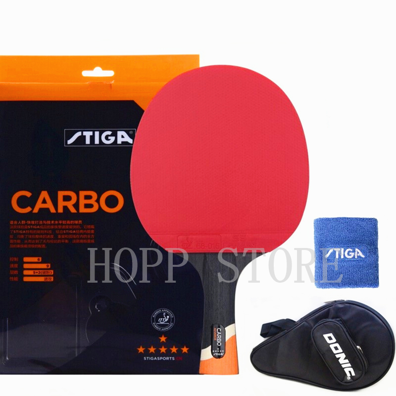 STIGA 6 Star Racket ofensywne  – Badminton Racket Carbon recenzja i cena